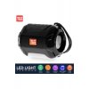 TG-162 Ηχείο Bluetooth 5W με ραδιόφωνο και διάρκεια ζωής μπαταρίας έως 3 ώρες Μαύρο