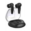 Ακουστικό Bluetooth Handsfree T25 Earbud με Μαύρη θήκη φόρτισης