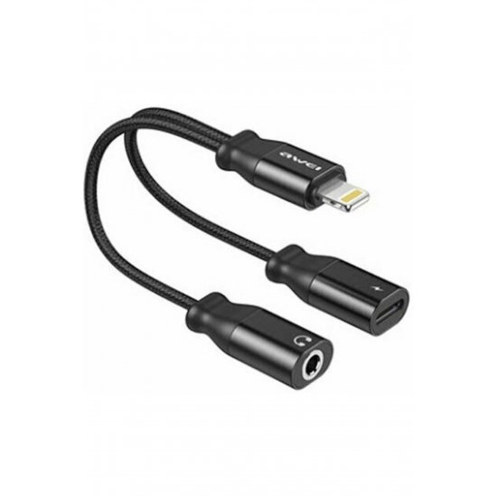 CL-73 Μετατροπέας Lightning αρσενικό σε 3,5mm / Lightning θηλυκό 1τεμ