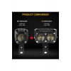 Διπλοί προβολείς μοτοσικλέτας LED Hi/Lo 12V 4500LM 40w Σετ πάνω και κάτω 6500K 3000K RR70