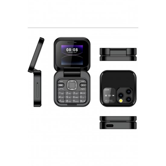 Αναδιπλούμενο κινητό τηλέφωνο i16 PRO, Διπλή SIM, Bluetooth, Ραδιόφωνο FM, κάμερα, υποδοχή TF