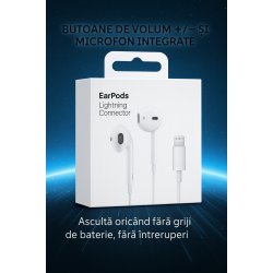 Ακουστικά με μικρόφωνο, EarPods (Lightning Connector)