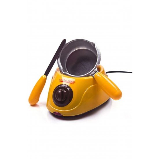 Chocolatiere Electric Chocolate Melter – Fondue Top Bottom Σετ με καλούπια που περιλαμβάνονται