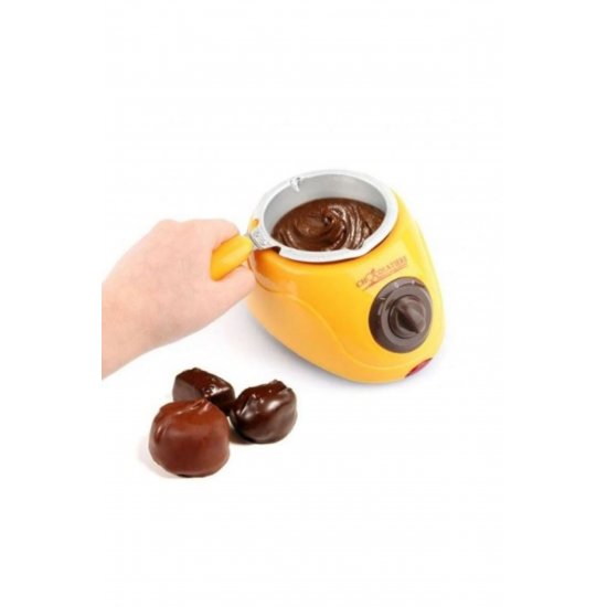 Chocolatiere Electric Chocolate Melter – Fondue Top Bottom Σετ με καλούπια που περιλαμβάνονται