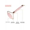 Face Roller & Gua Sha Tool από Rose Quartz για Αντιγήρανση