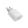 Φορτιστής δικτύου USB Type-C 10W, Προσαρμογέας γρήγορης φόρτισης για κινητά τηλέφωνα και συμβατές συσκευές, λευκό