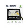 Ηλιακός προβολέας LED 100W με ξεχωριστό ηλιακό πάνελ, τηλεχειριστήριο, αισθητήρα κίνησης και IP65