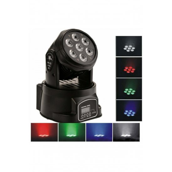 LED DMX Light Effect με ρομποτική κεφαλή RGBW