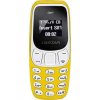 Mini Dual SIM Κινητό με Κουμπιά κίτρινα Mini Dual SIM Κινητό με Κουμπιά κίτρινα