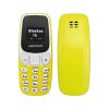 Mini Dual SIM Κινητό με Κουμπιά κίτρινα Mini Dual SIM Κινητό με Κουμπιά κίτρινα