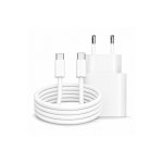 Γρήγορος φορτιστής 20W USB-C για iPhone 15/16/17, Samsung S25/S24/S23, 1m καλώδιο USB-C που περιλαμβάνεται, Fast Charge PD, Xiaomi, iPad, AirPods, Kulstern™