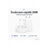 Γρήγορος φορτιστής 20W USB-C για iPhone 15/16/17, Samsung S25/S24/S23, 1m καλώδιο USB-C που περιλαμβάνεται, Fast Charge PD, Xiaomi, iPad, AirPods, Kulstern™