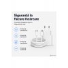 Γρήγορος φορτιστής 20W USB-C για iPhone 15/16/17, Samsung S25/S24/S23, 1m καλώδιο USB-C που περιλαμβάνεται, Fast Charge PD, Xiaomi, iPad, AirPods, Kulstern™