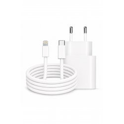 Γρήγορος φορτιστής 20W για iPhone 14/13/12/11/X/SE, Pro/Pro Max/Plus/Mini, Περιλαμβάνεται καλώδιο Lightning 1 m, Fast Charge PD, συμβατό με iPad, AirPods, Γρήγορη φόρτιση, Kulstern™