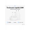 Γρήγορος φορτιστής 20W για iPhone 14/13/12/11/X/SE, Pro/Pro Max/Plus/Mini, Περιλαμβάνεται καλώδιο Lightning 1 m, Fast Charge PD, συμβατό με iPad, AirPods, Γρήγορη φόρτιση, Kulstern™