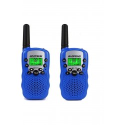 Παιδικά ασύρματα Walkie-Talkies με μονόχρωμη οθόνη σετ 2 BF-T3