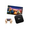 TV Box Mini 4K UHD με WiFi USB 2.0 2GB RAM και 16GB αποθηκευτικό χώρο με λειτουργικό σύστημα Android 7.1.2