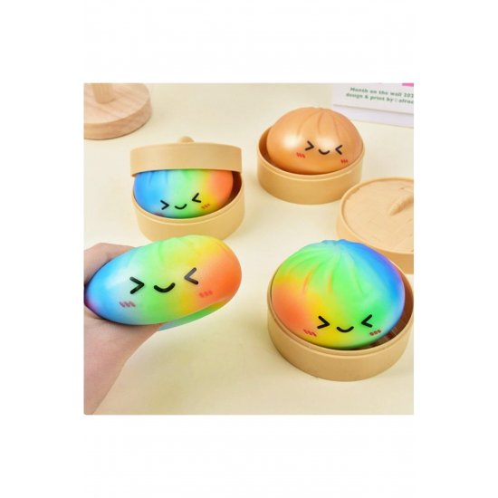 Toy Dumpling Squishy, 5 cm, Διάφορα χρώματα μοντέλο2 Toy Dumpling Squishy, 5 cm, Διάφορα χρώματα μοντέλο2
