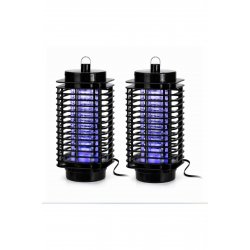 Σετ 2 λαμπτήρων UV κατά των εντόμων, 3W, για κουνούπια, μύγες και άλλα ιπτάμενα έντομα, τροφοδοτικό 220V