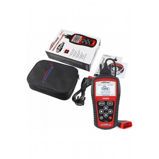 Ψηφιακό διαγνωστικό αυτοκινήτου OBDII/EOBD - 1740209/01 - KW-808 - Konnwei - 170426