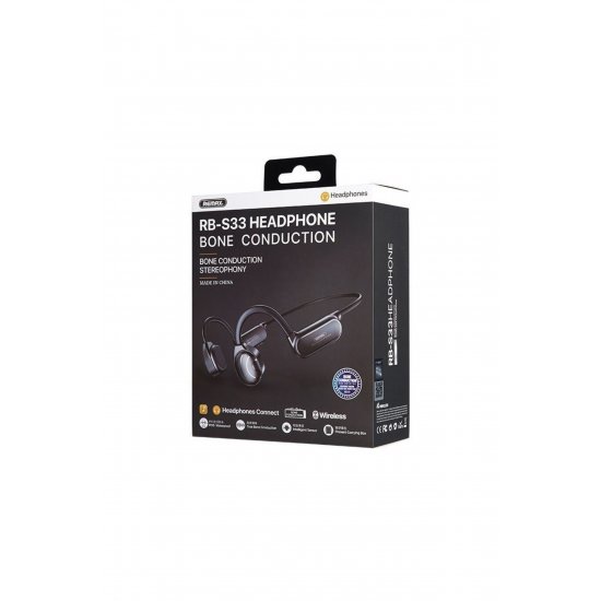 RB-S33 Earbud Bluetooth Handsfree Ακουστικά Μαύρο