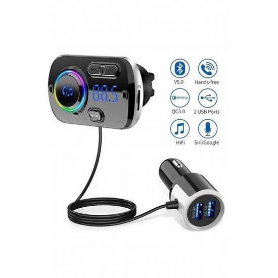 Πομπός FM αυτοκινήτου με Bluetooth / USB Πομπός FM αυτοκινήτου με Bluetooth / USB