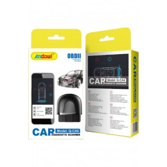 Qca6 Car Diagnostics Bluetooth Tool OBD 2 Κωδικός: Q-CA6