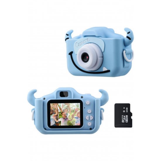 Q1 Kitty Kids Παιδική κάμερα 12MP Μπλε