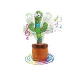 CACTUS χορεύει και μιλάει βελούδινα με πολύχρωμα LED / Διαδραστικό παιχνίδι