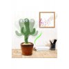 CACTUS χορεύει και μιλάει βελούδινα με πολύχρωμα LED / Διαδραστικό παιχνίδι