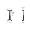 Βάση για Tablet Car Mobile & Tablet Mount με ρυθμιζόμενους γάντζους Μαύρος Κωδικός: G0952