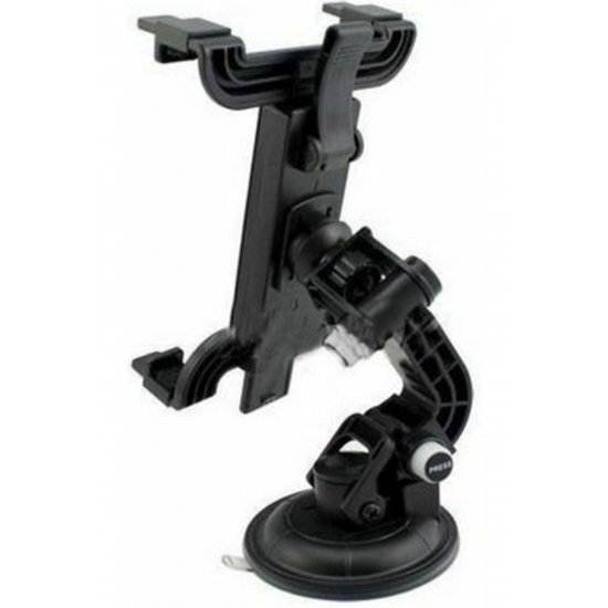 Βάση για Tablet Car Mobile & Tablet Mount με ρυθμιζόμενους γάντζους Μαύρος Κωδικός: G0952