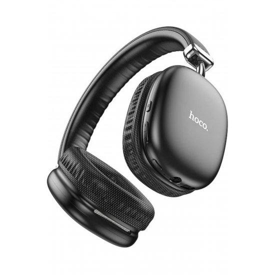 Hoco W35 Wireless / Wired Over Ear ακουστικά με ραδιόφωνο με 40 ώρες λειτουργίας Μαύρο