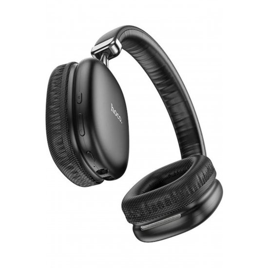 Hoco W35 Wireless / Wired Over Ear ακουστικά με ραδιόφωνο με 40 ώρες λειτουργίας Μαύρο