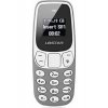 L8STAR BM10 Mini Dual SIM Κινητό με Γκρι Κουμπιά