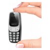 L8STAR BM10 Mini Dual SIM Κινητό με Γκρι Κουμπιά