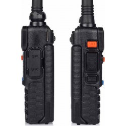 UV-5R 5,8W ασύρματος πομποδέκτης UHF/VHF 5W με μονόχρωμη οθόνη