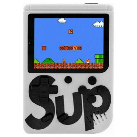 Soultronic Mini 8-bit Electronic Kids Handheld Console για Ηλικίες 6+ Λευκό