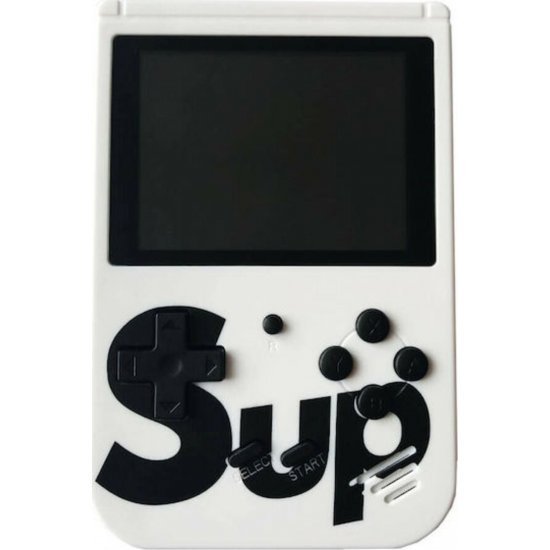 Soultronic Mini 8-bit Electronic Kids Handheld Console για Ηλικίες 6+ Λευκό