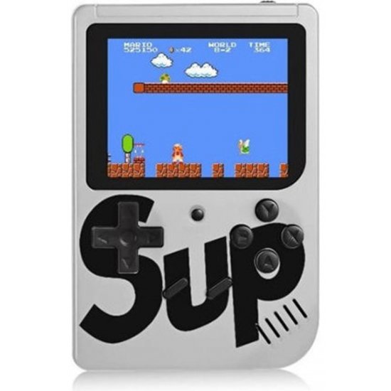 Soultronic Mini 8-bit Electronic Kids Handheld Console για Ηλικίες 6+ Λευκό
