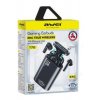 T70 Earbud Bluetooth Handsfree ακουστικά με αντίσταση στον ιδρώτα και θήκη φόρτισης μαύρη