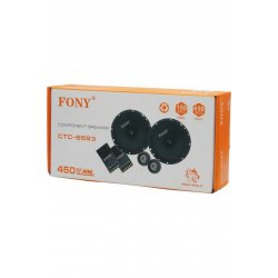 Σετ ηχείων αυτοκινήτου CTC-6593 με 150W RMS (Midrange)