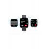 Smartwatch T99 με όργανο παρακολούθησης καρδιακών παλμών (Μαύρο)
