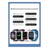 Smartwatch T99 με όργανο παρακολούθησης καρδιακών παλμών (Μαύρο)