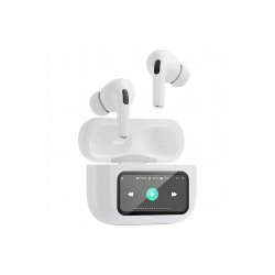 Ασύρματα ακουστικά Bluetooth 5.3 BLT-60, ενεργή ακύρωση θορύβου ANC ENC, καθαρός ήχος HD, έλεγχος αφής, 2 μικρόφωνα, διάρκεια ζωής μπαταρίας 5 ώρες, τύπος C,