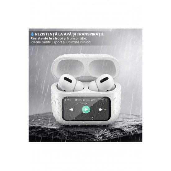 Ασύρματα ακουστικά Bluetooth 5.3 BLT-60, ενεργή ακύρωση θορύβου ANC ENC, καθαρός ήχος HD, έλεγχος αφής, 2 μικρόφωνα, διάρκεια ζωής μπαταρίας 5 ώρες, τύπος C,