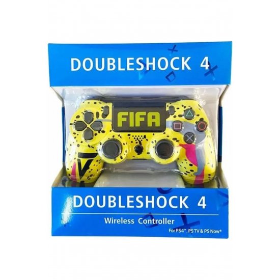 Doubleshock FIFA Wireless Gamepad για PS4 Yellow Doubleshock FIFA Wireless Gamepad για PS4 Yellow