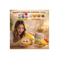 Προϊόν Glitter Dumpling Squishy - Random Dumpling Squishy