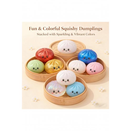 Προϊόν Glitter Dumpling Squishy - Random Dumpling Squishy Προϊόν Glitter Dumpling Squishy - Random Dumpling Squishy