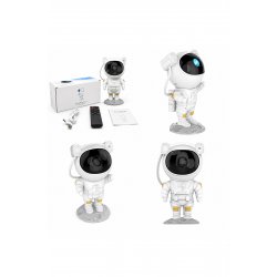 Προβολέας LED Astronaut με τηλεχειριστήριο, Starry Night Light, Timer, Ρυθμιζόμενη προβολή, USB